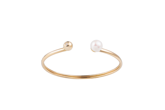 Milky Way Pearl Flex Bracelet
