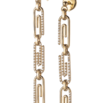 Paper Clip Drop Earrings