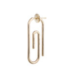 Paper Clip Single Earring